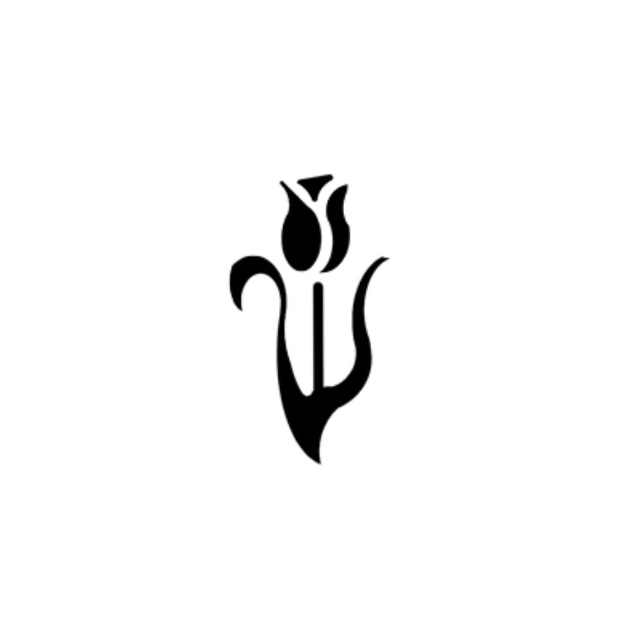 KREATÍV LYUKASZTÓ 25mm karos dekorgumihoz is CRE ART (tulipán3, TLYFO374)