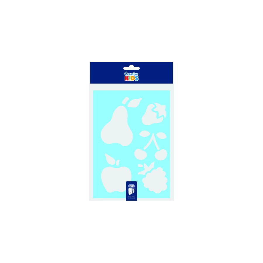 MODELL sablon Creativ Kids    ICO (gyümölcsök, 7250120006)