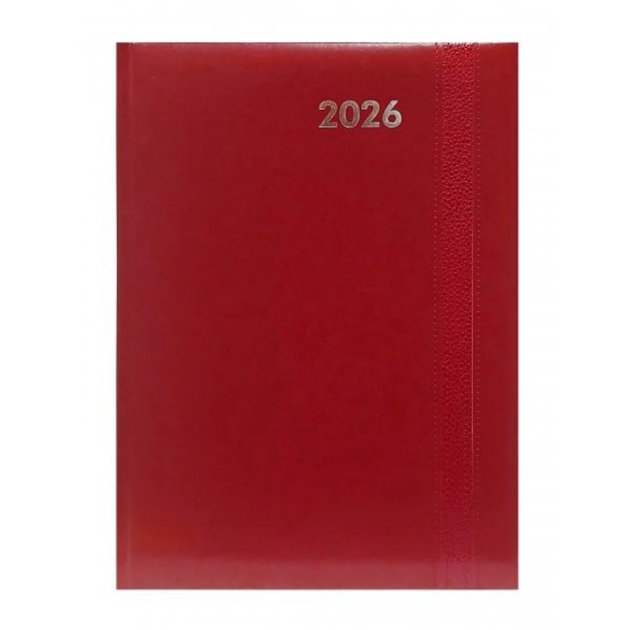 *36057 HATÁRIDŐNAPLÓ 2026 A4 heti Szekszárd varrott Rebel agenda