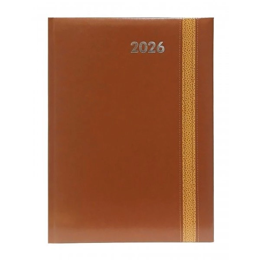 *36057 HATÁRIDŐNAPLÓ 2026 A4 heti Szekszárd varrott Rebel agenda