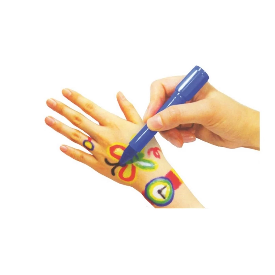 ARCFESTÉK 6szín AMOS ceruzaforma tekerhető müa. papir dobozban