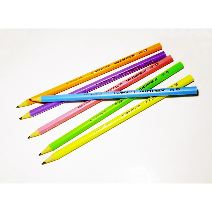 GRAFIT Staedtler-180 Wopex HB gumibevonattal neon