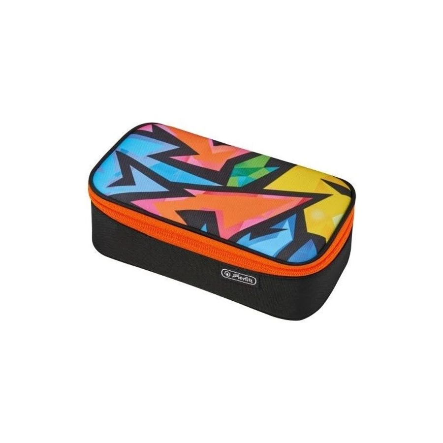 TOLLTARTÓ neszeszer HERLITZ ovál beatBox (Neon Art, 50026715)