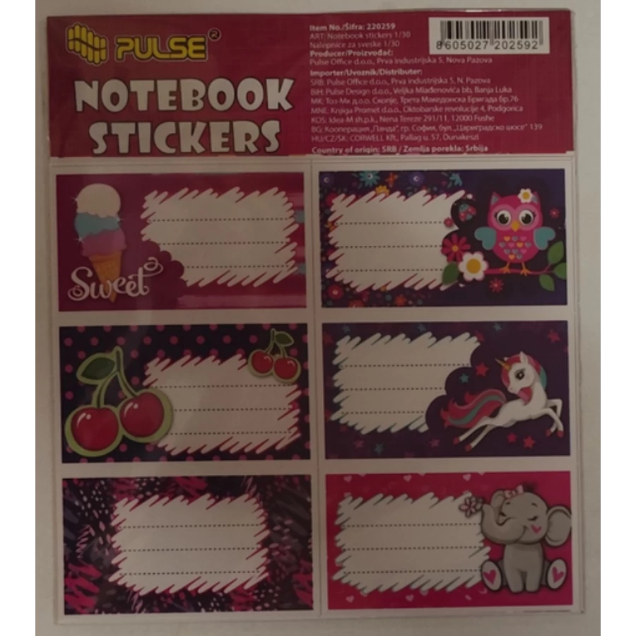 *40671 FÜZETCIMKE Pulse 30db/cs