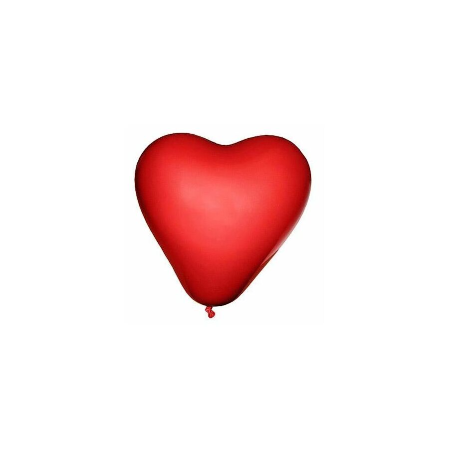 LUFI szív forma piros 25cm   10db/cs.