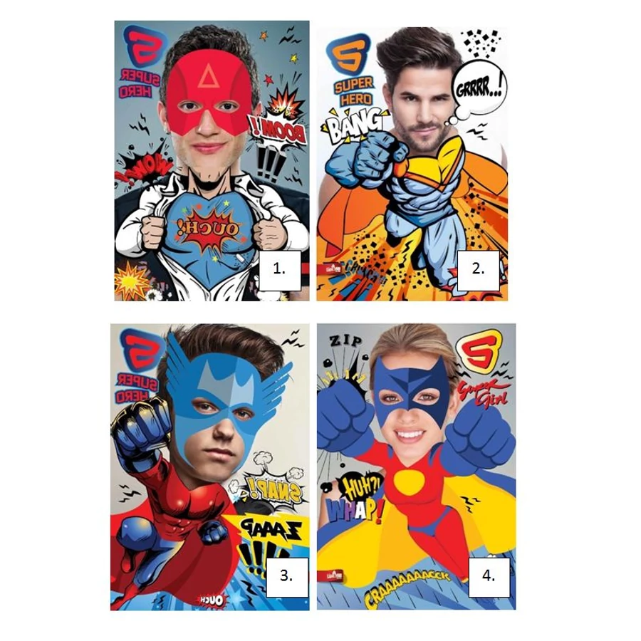 FÜZET A4 Mar-Mar 60+2lap Superheroes PP #,=** (vonalas, 203-0066)