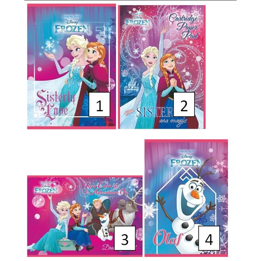 FÜZET A5 UNIPAP 3.oszt.16 32lap Frozen, Minion, Best (Frozen, UNFRO532V3)