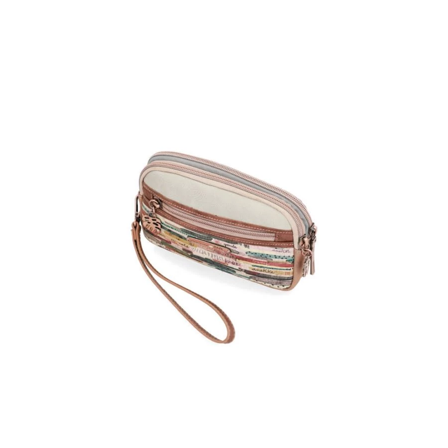 PÉNZTÁRCA ANEKKE Jane csuklópánttal egyrekeszes 19*3*11cm 28869-05