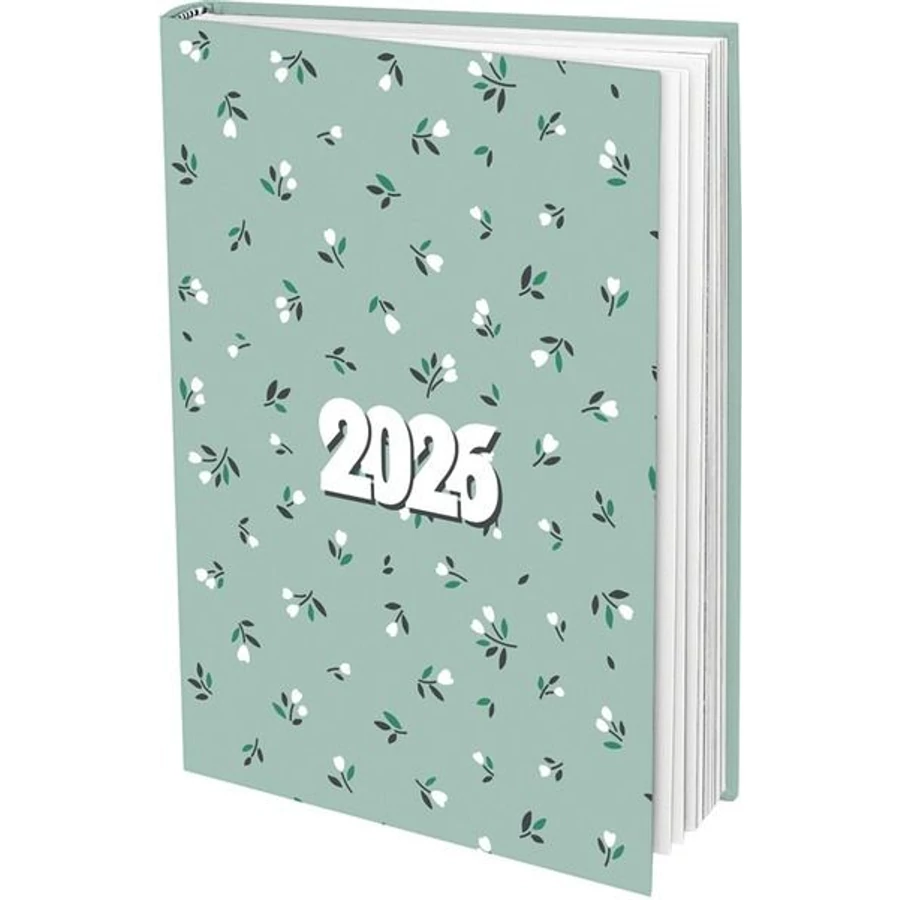 *50576 ZSEBNAPTÁR 2026 2 napos B7 álló T-Calendar