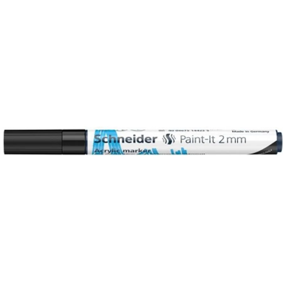 MARKER Akril 2mm SCHNEIDER "Paint-It 310" (fekete, TSC310FK)