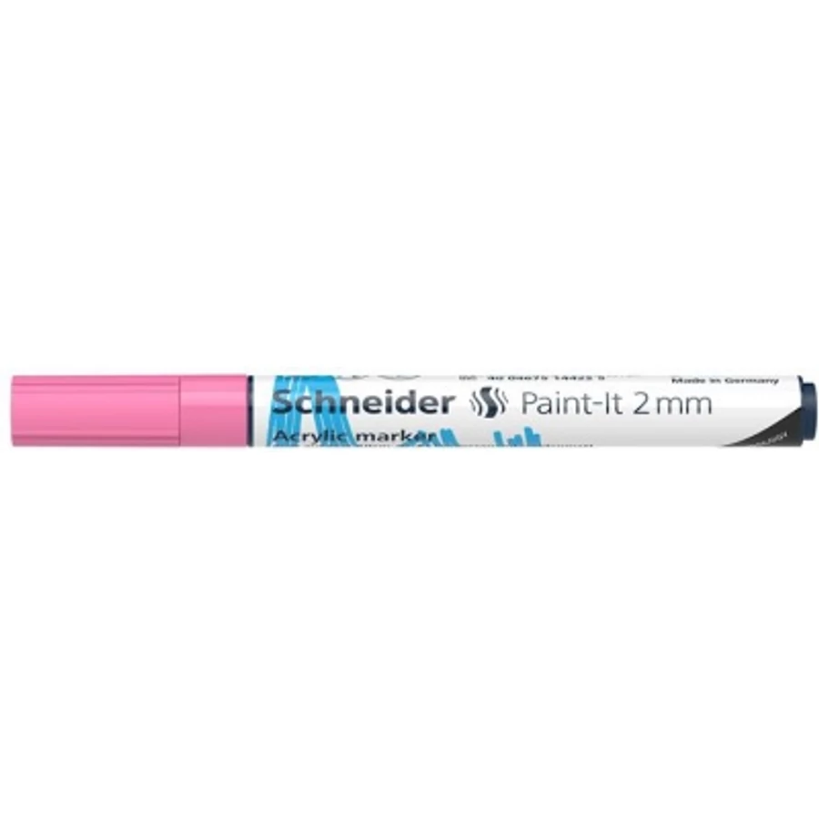 MARKER Akril 2mm SCHNEIDER "Paint-It 310" (pasztell rózsaszín, TSC310PR)