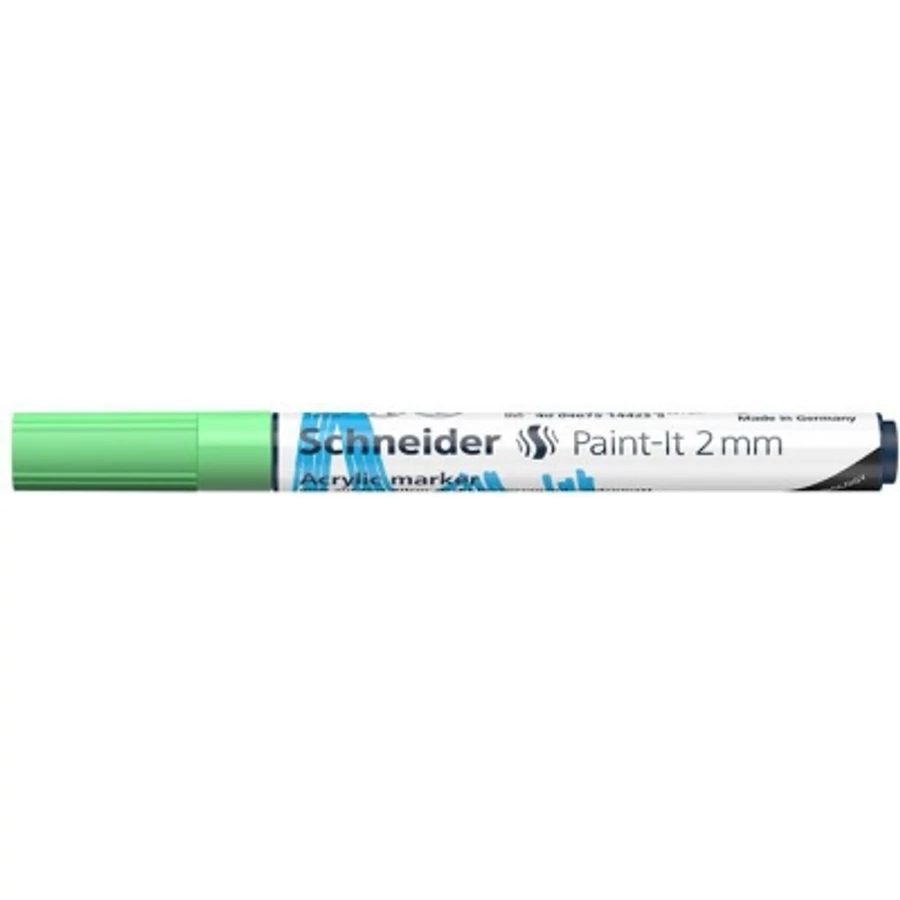MARKER Akril 2mm SCHNEIDER "Paint-It 310" (pasztellzöld, TSC310PZ)