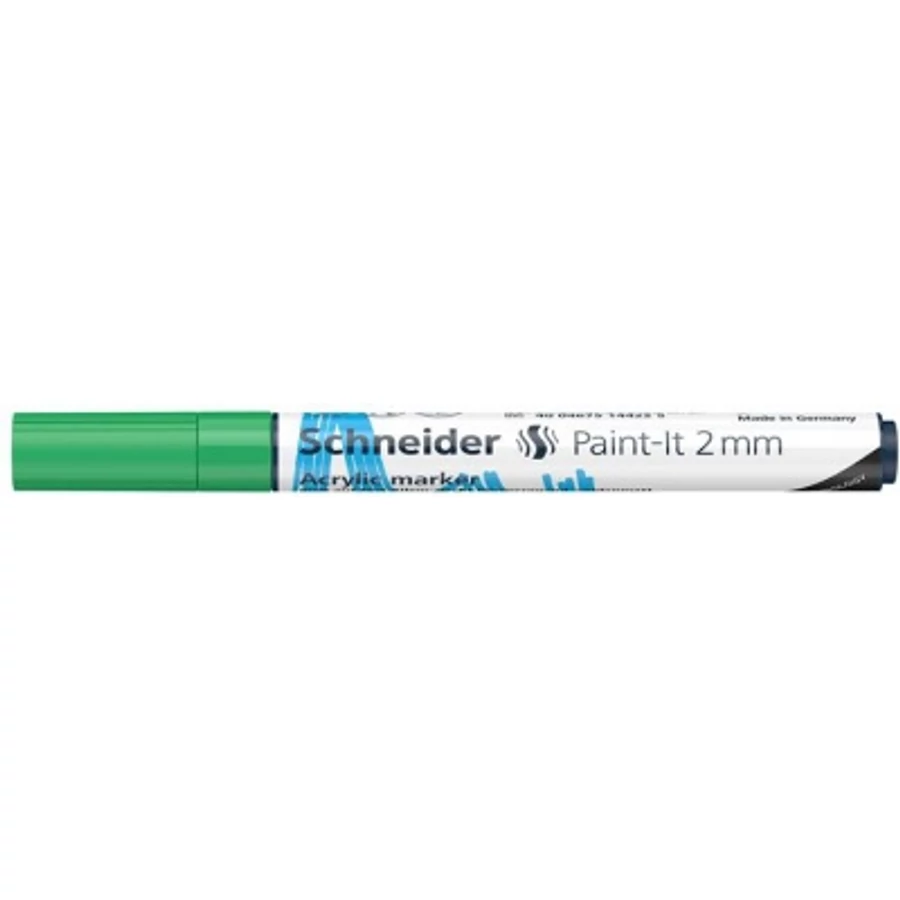 MARKER Akril 2mm SCHNEIDER "Paint-It 310" (zöld, TSC310Z)