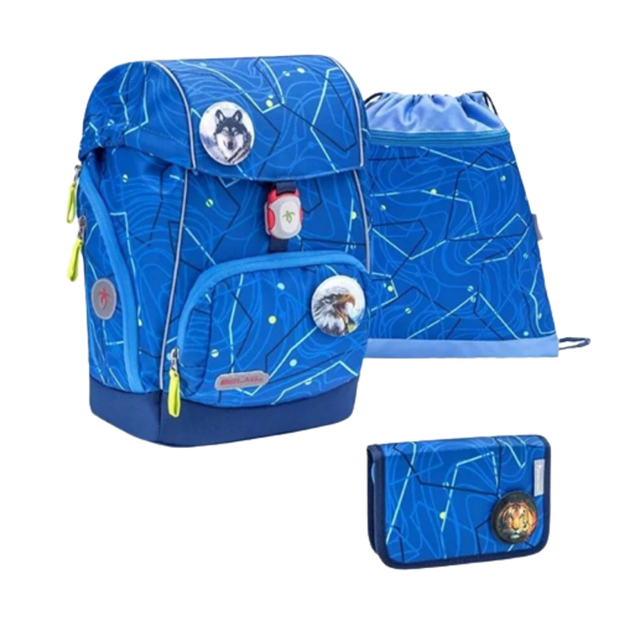 *55457 HÁTITÁSKA szett BELMIL Comfy22 táska, tolltartó, tornazsák  405-73