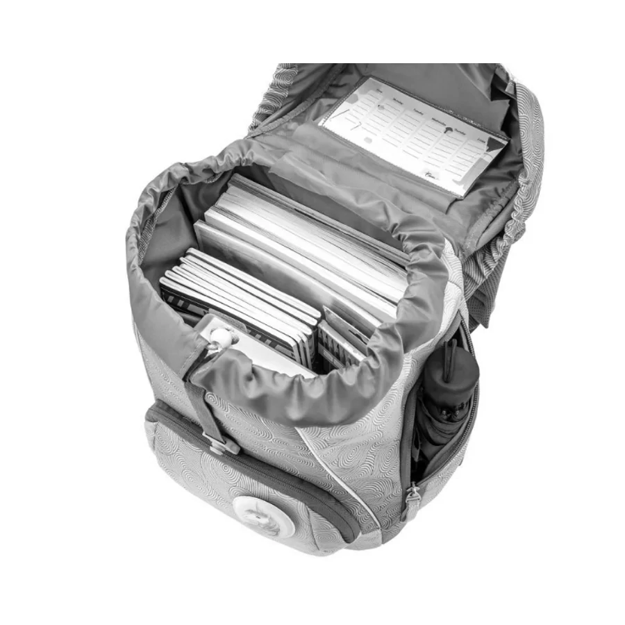 HÁTITÁSKA szett BELMIL Comfy22 táska, tolltartó, tornazsák  405-73 (Abstract Lime Green, RCCC0127)