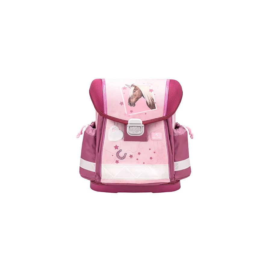 Iskolatáska szett Belmil Classy22 merev falú, tolltartóval, tornazsákkal  403-13 (My Sweet Horse, RCCC0059)