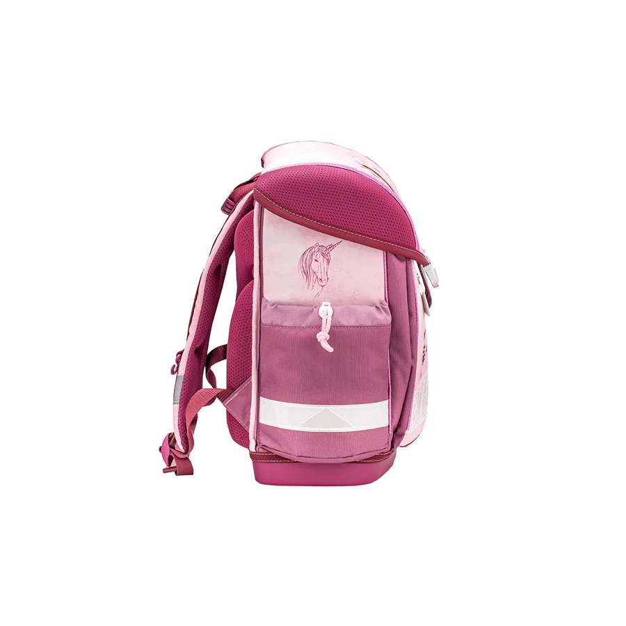 Iskolatáska szett Belmil Classy22 merev falú, tolltartóval, tornazsákkal  403-13 (My Sweet Horse, RCCC0059)