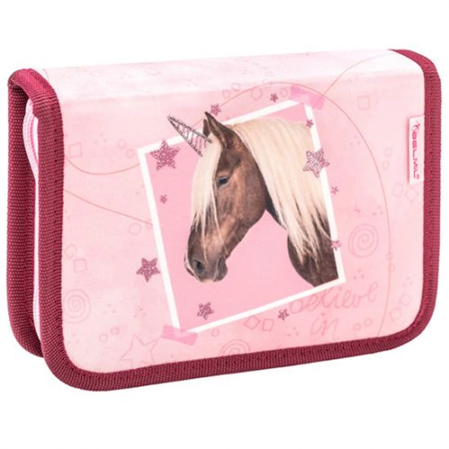 Iskolatáska szett Belmil Classy22 merev falú, tolltartóval, tornazsákkal  403-13 (My Sweet Horse, RCCC0059)