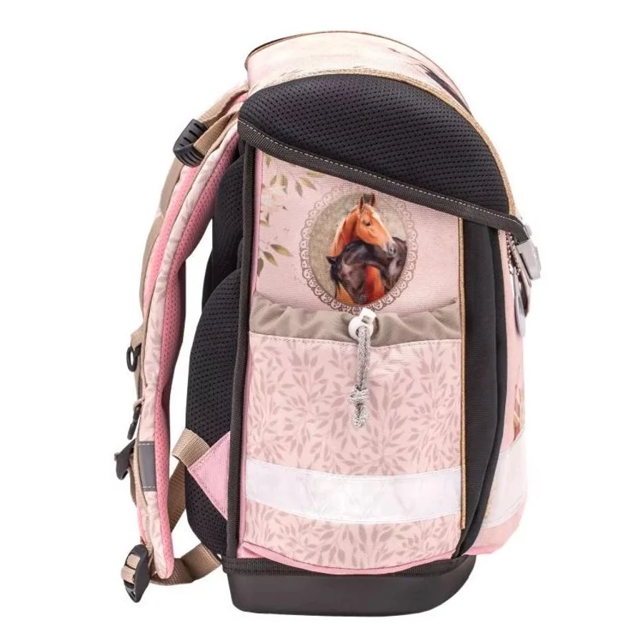 Iskolatáska szett Belmil2 Classy22 merev falú, tolltartóval, tornazsákkal  403-13 (Horse Chestnut, RCHX0131)