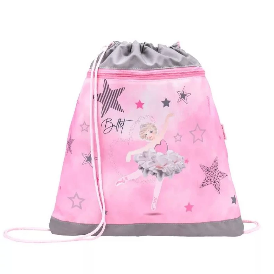 Iskolatáska szett Belmil2 Classy22 merev falú, tolltartóval, tornazsákkal  403-13 (Balett Ligt Pink, RCHX0129)