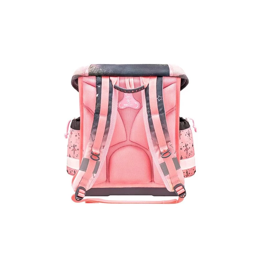 Iskolatáska szett Belmil2 Classy22 merev falú, tolltartóval, tornazsákkal  403-13 (Ballerina Black Pink, RCCC0061)