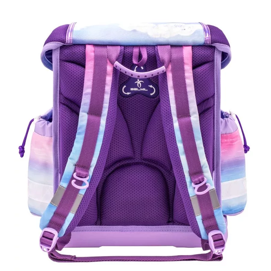 *55460 Iskolatáska szett Belmil2 Classy22 merev falú, tolltartóval, tornazsákkal  403-13