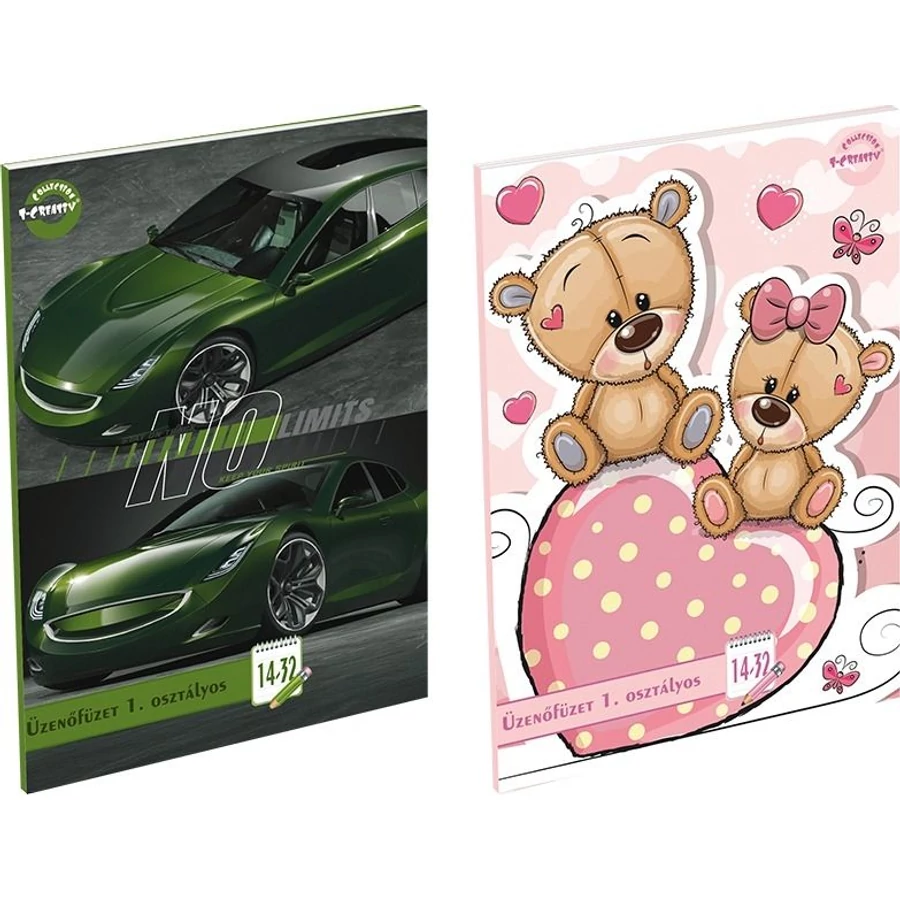 ÜZENŐFÜZET A5 T-CREA  1.oszt.  14-33