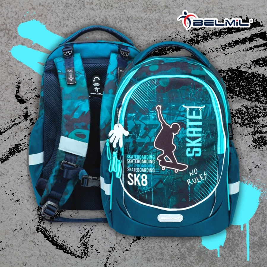 Hátitáska Belmil Leisure Plus'25  338-87 (Skate, BL338874F)