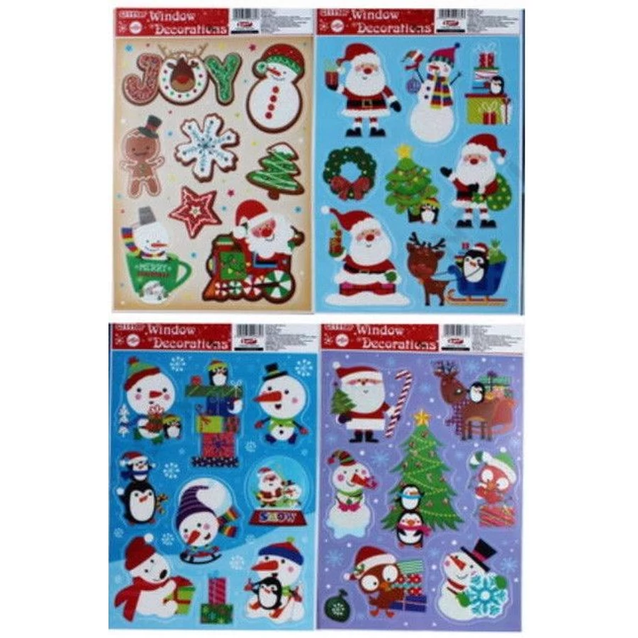 ABLAKMATRICA karácsonyi cuki figurák