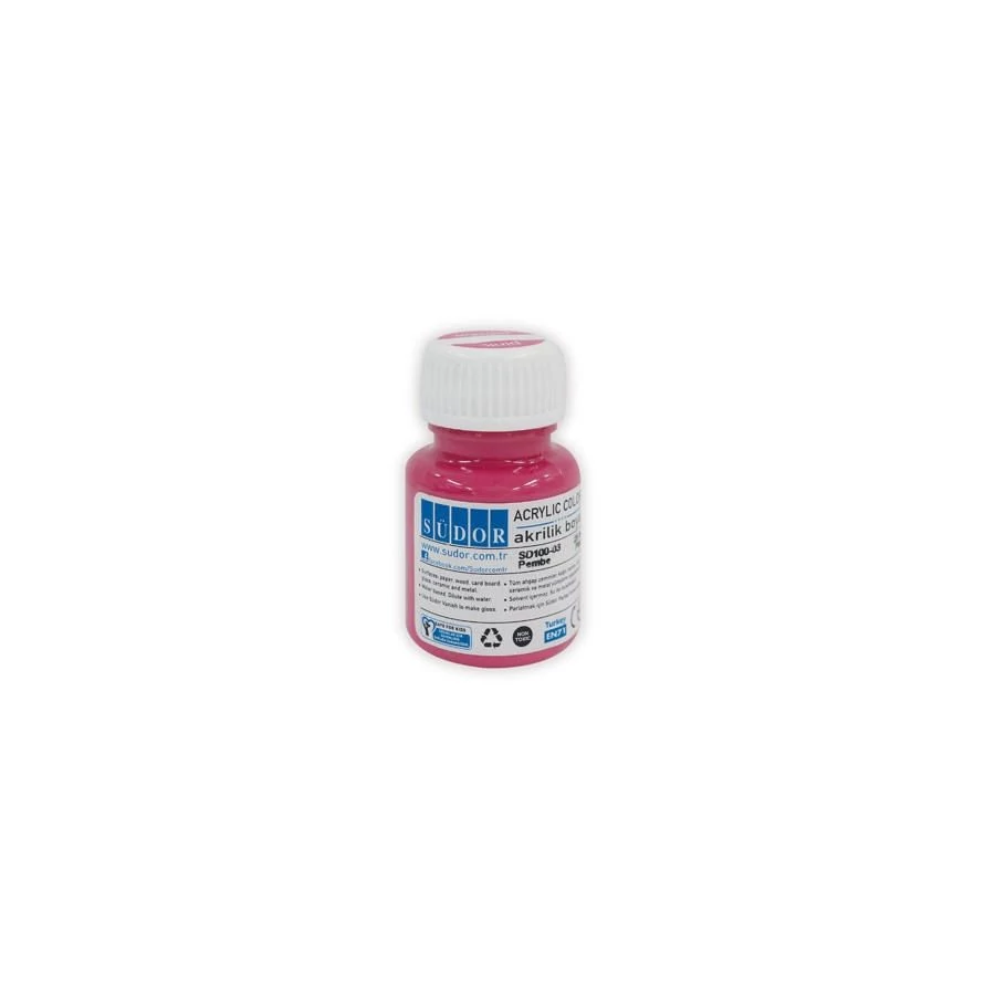 ACRYLFESTÉK 25ml  SÜDOR   SD100- (pink03, FDAX0010)