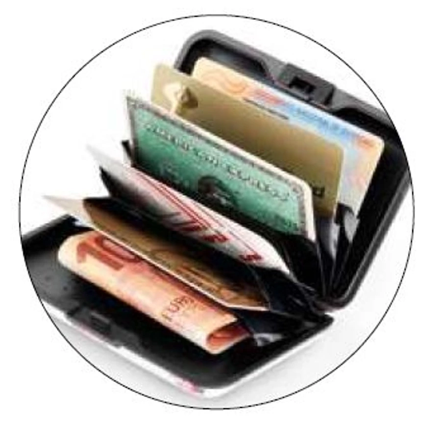 BANKKÁRTYATARTÓ MIQUELRIUS RFID védelem 6 belső rekesz 18924