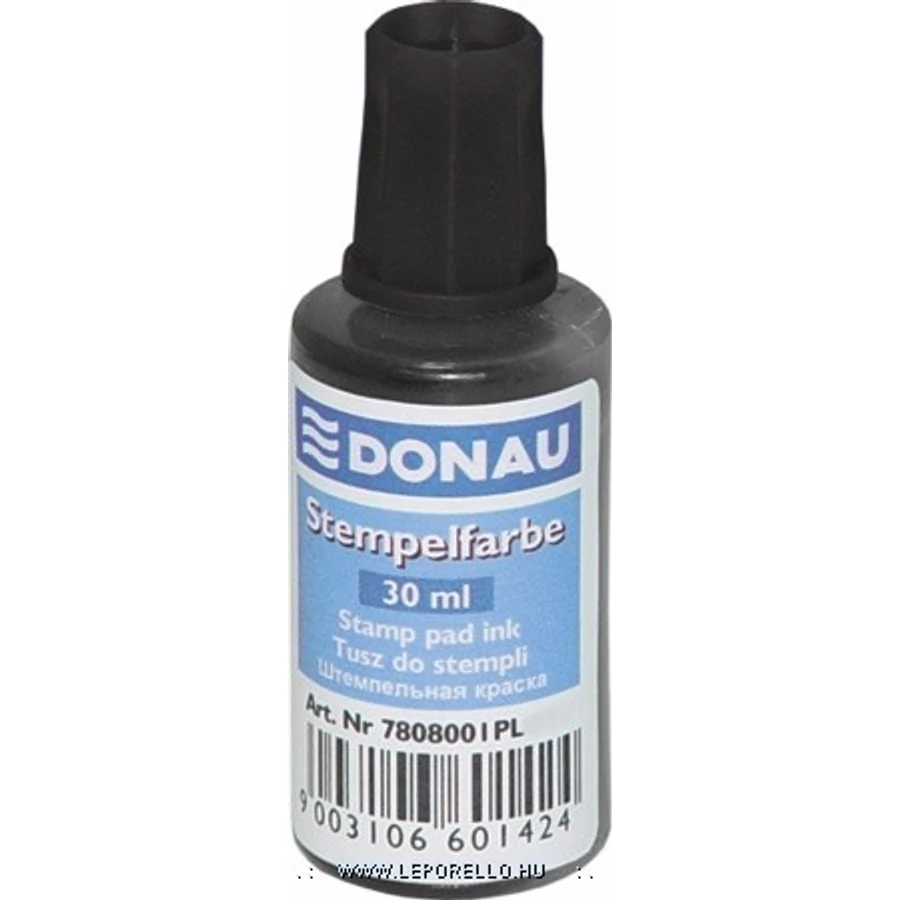 BÉLYEGZŐTINTA DONAU 30ml fekete