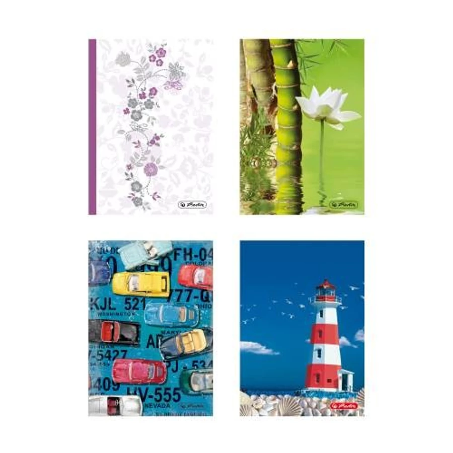 BUTIKKÖNYV A6/96lap Herlitz vonalas