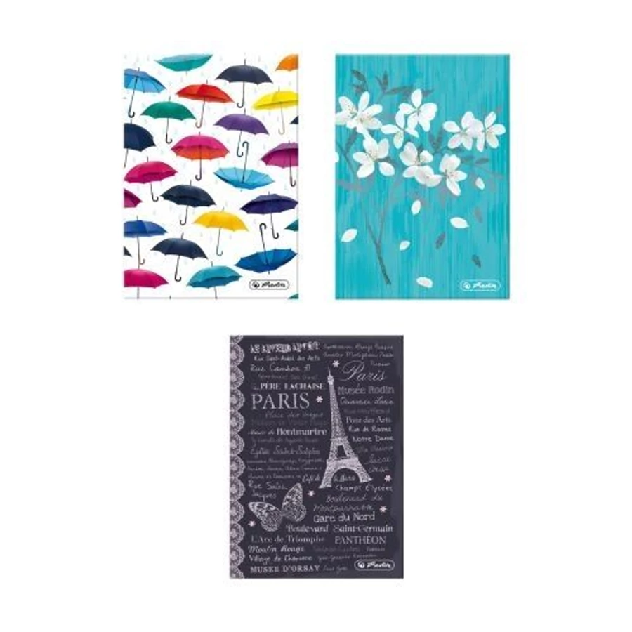 BUTIKKÖNYV A6/96lap Herlitz vonalas