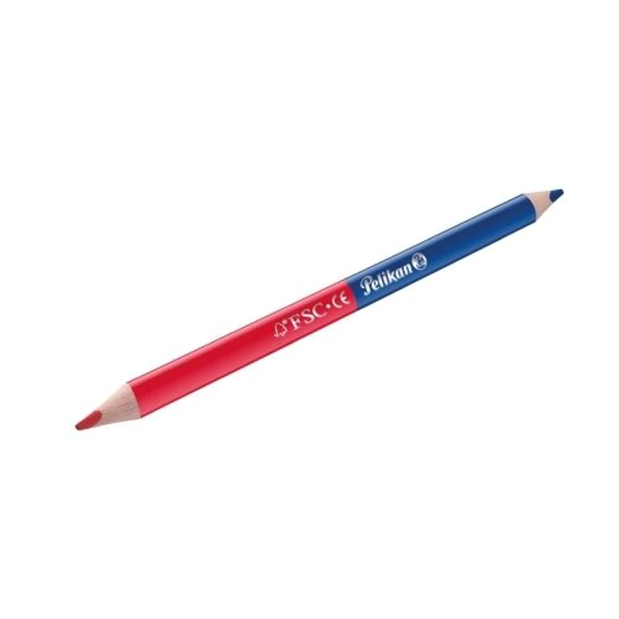 CERUZA piros-kék  PELIKAN vastag postaitron