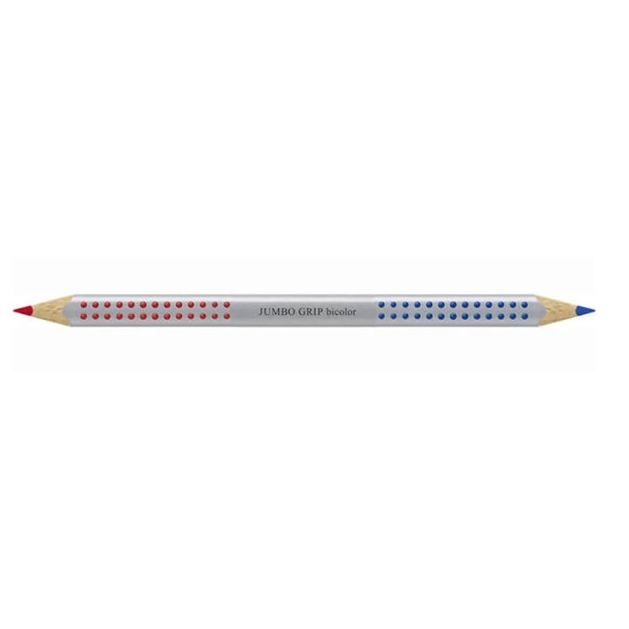 CERUZA piros-kék vastag Grip Jumbo FABER Castell  110910