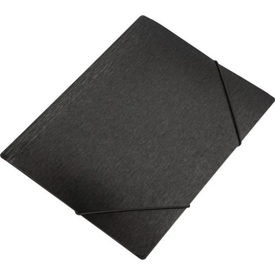DOSSZIÉ gumis A4 PP Panta Plast "Simple" 15mm metál (fekete, INP4105701)
