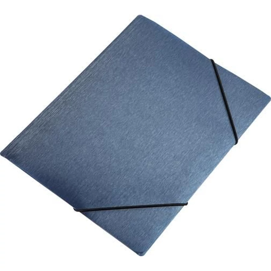DOSSZIÉ gumis A4 PP Panta Plast "Simple" 15mm metál (kék, INP4105703)