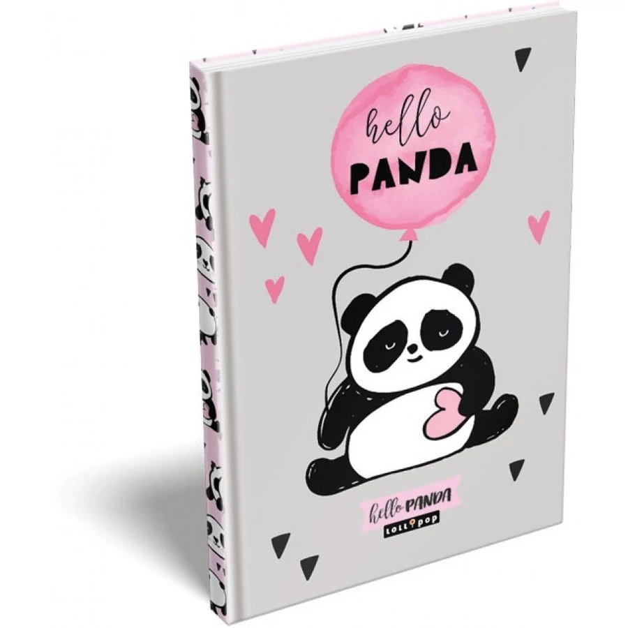EMLÉK keményfed.notesz A5 LIZZY Lollipop (Hello Panda, 20797751)
