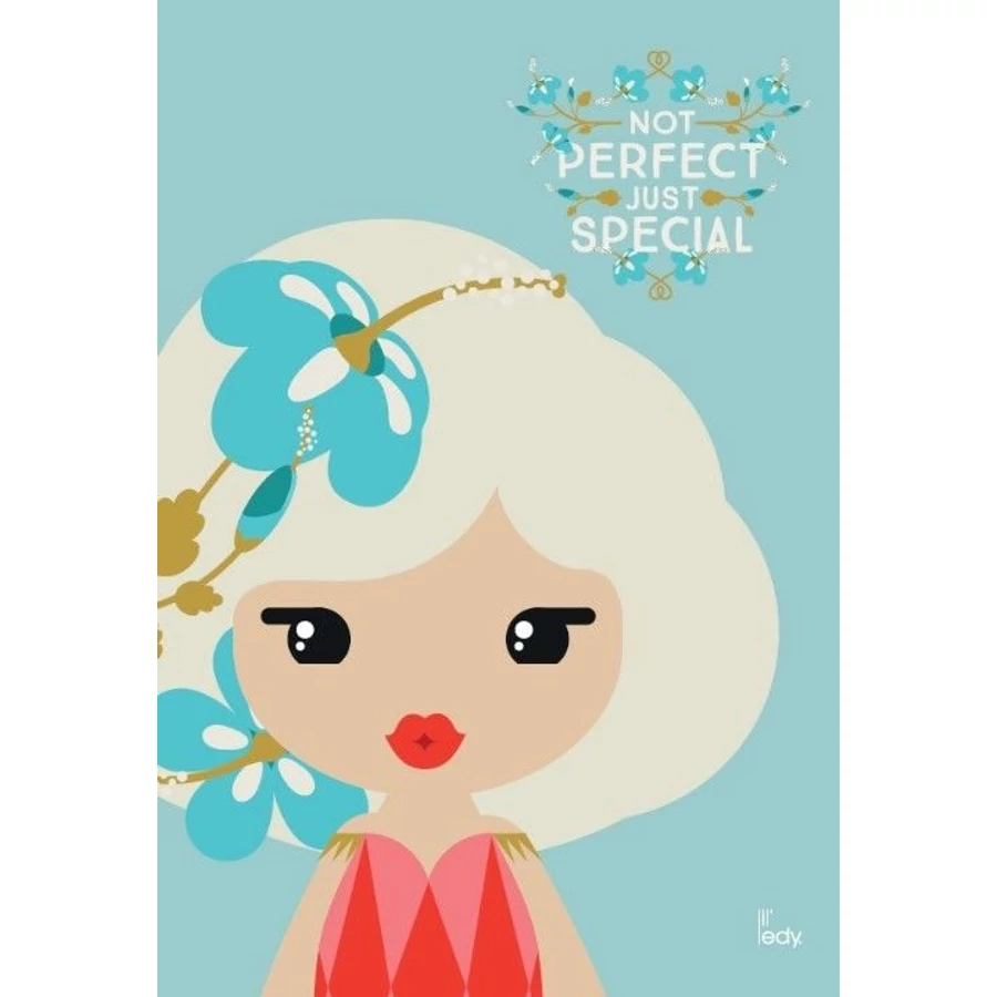 FÜZET A4 Mar-Mar 40l Lil'Ledy #, = (vonalas, 203-0040)