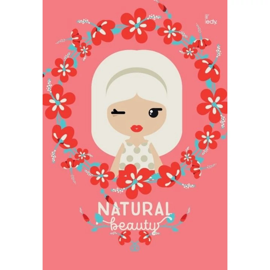 FÜZET A4 Mar-Mar 40l Lil'Ledy #, = (vonalas, 203-0040)