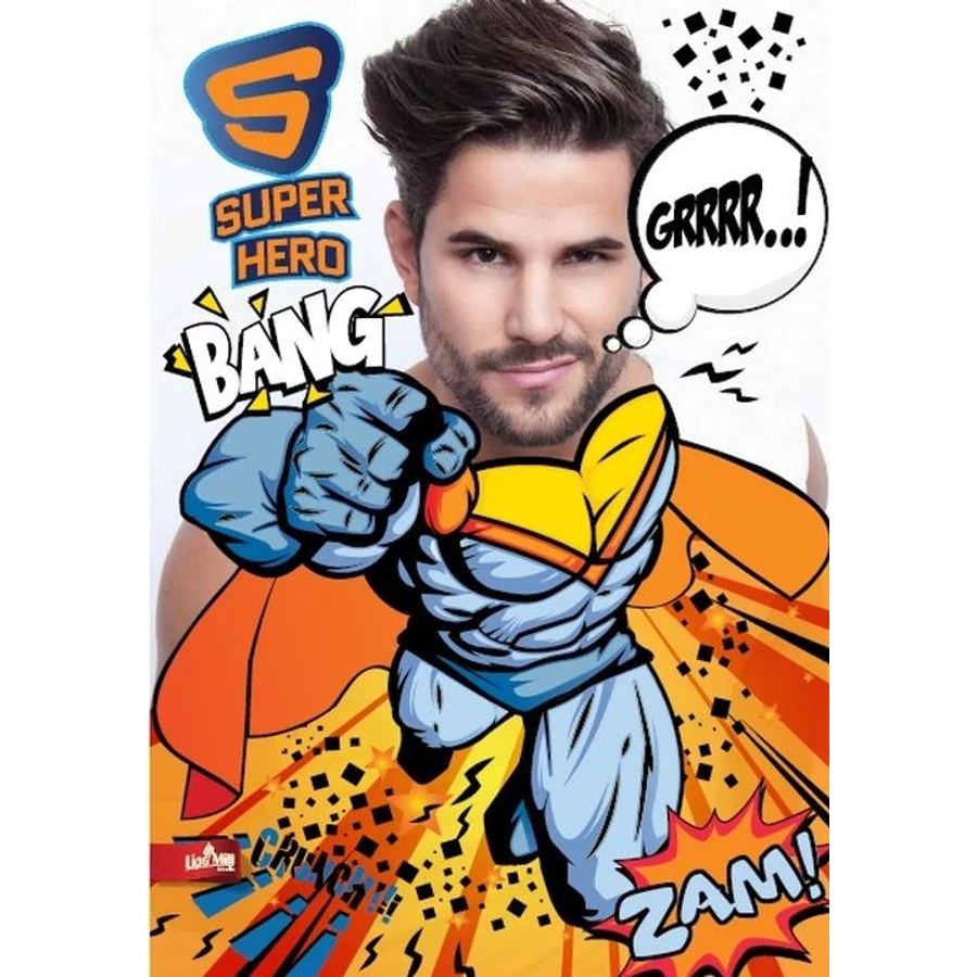 FÜZET A4 Mar-Mar 60+2lap Superheroes PP #,=** (vonalas, 203-0066)