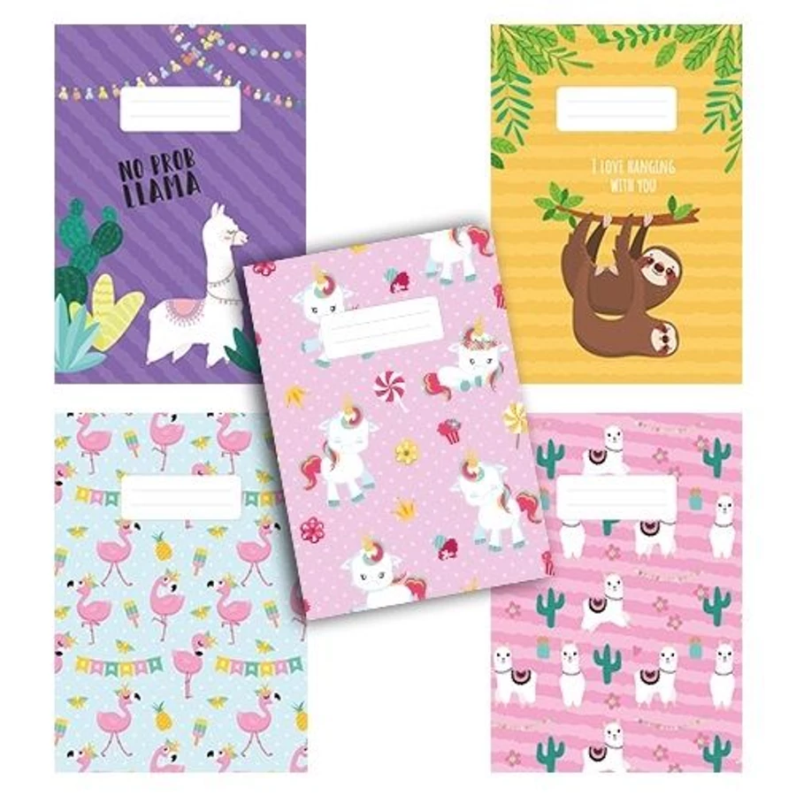 FÜZET A5 pd  kockás  27-32 Funny Animals/For cool girls (For cool girls, P1111-1683)