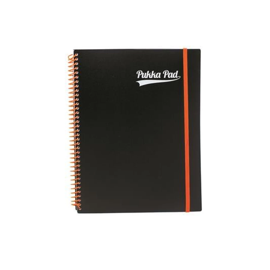 FÜZET spirál A4+ PUKKA PAD Neon notepad = PP 100l gumis