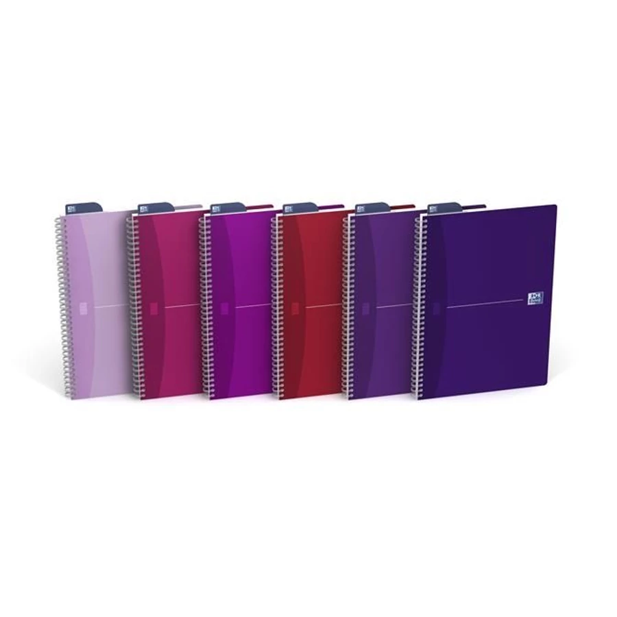 FÜZET spirál A4 kockás/vonalas OXFORD Beauty Woman 90l. (kockás, OX15043)