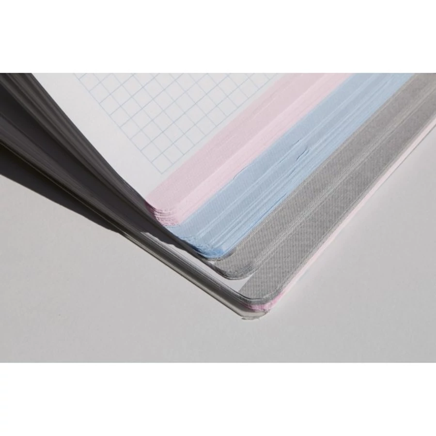 FÜZET spirál A5 ANCOR Notebook kockás PP 120l színregiszteres