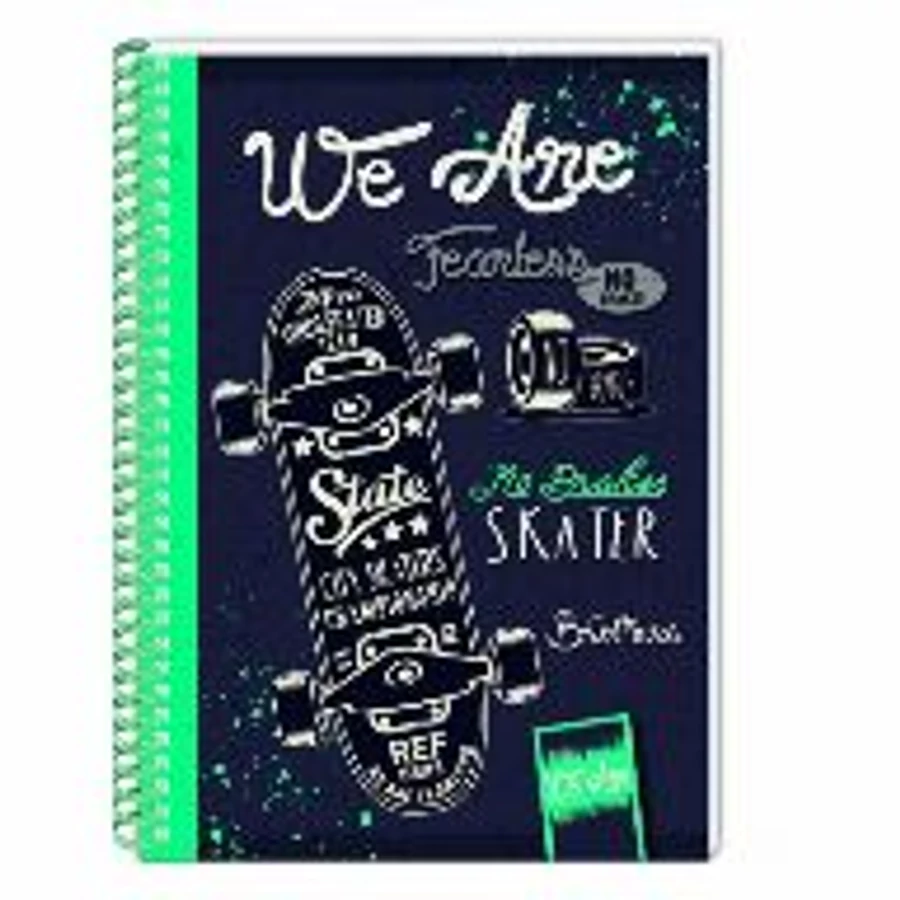 FÜZET spirál A5 ARGUS vonalas 80lap lyukasztott  1541 (Fehér ló, 153800037)