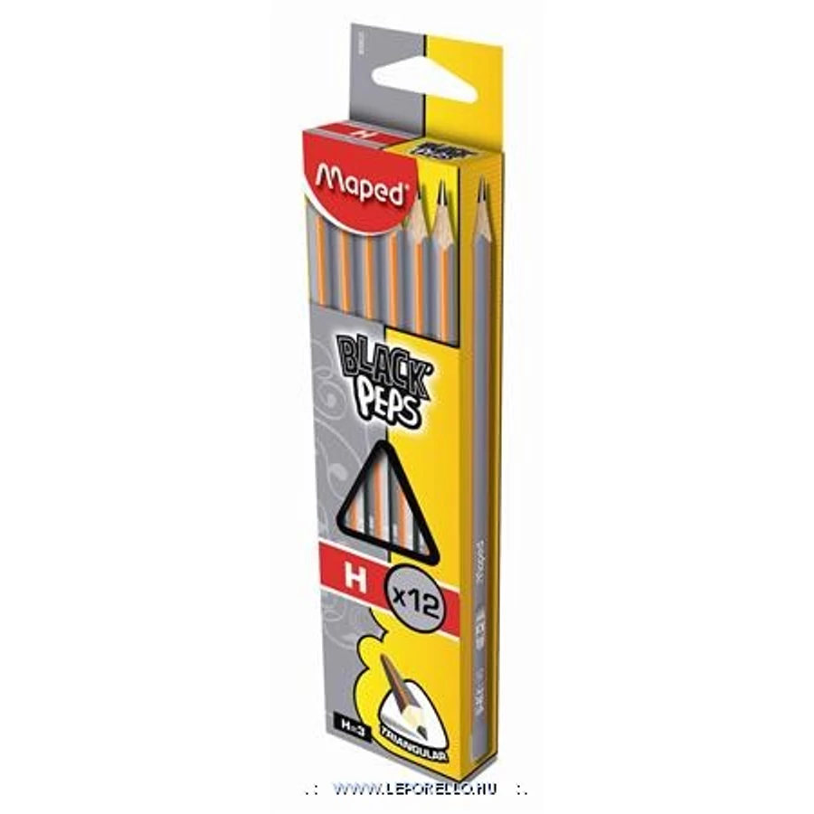 GRAFIT MAPED  H Black'peps háromszögü