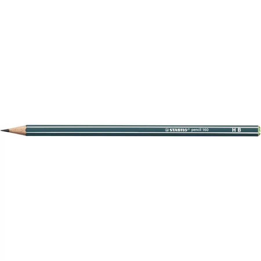 GRAFIT STABILO 160 színes csíkos hatszögű HB