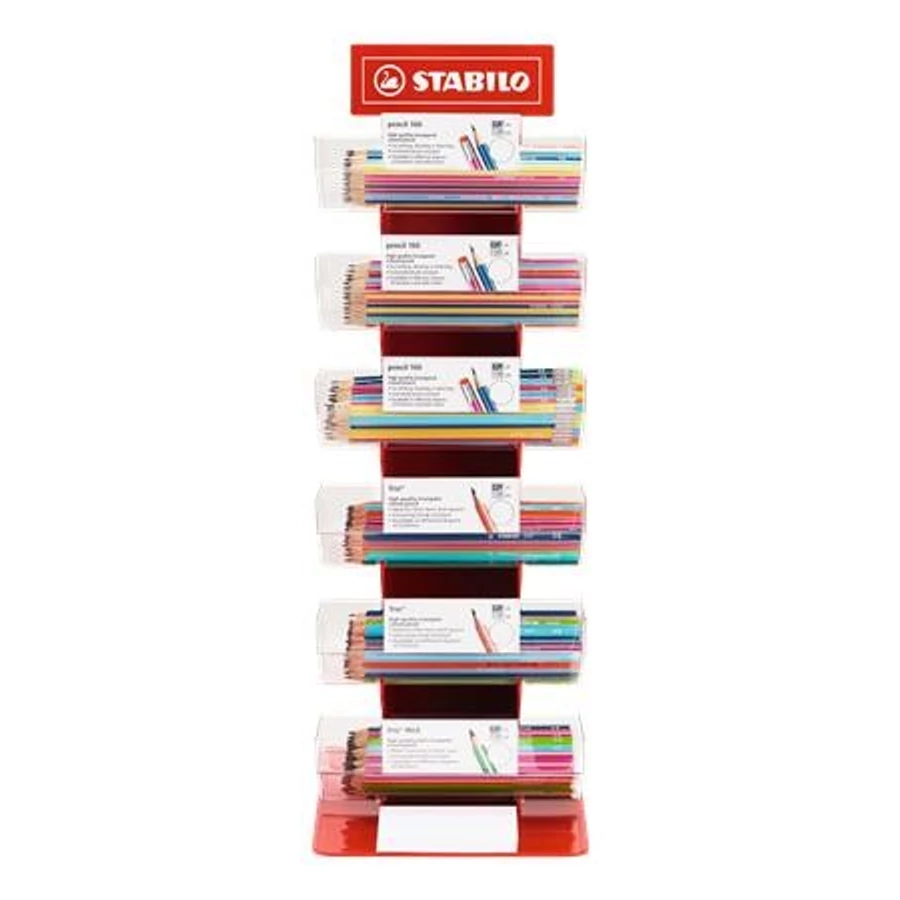 GRAFIT STABILO Trio színes csíkos HB